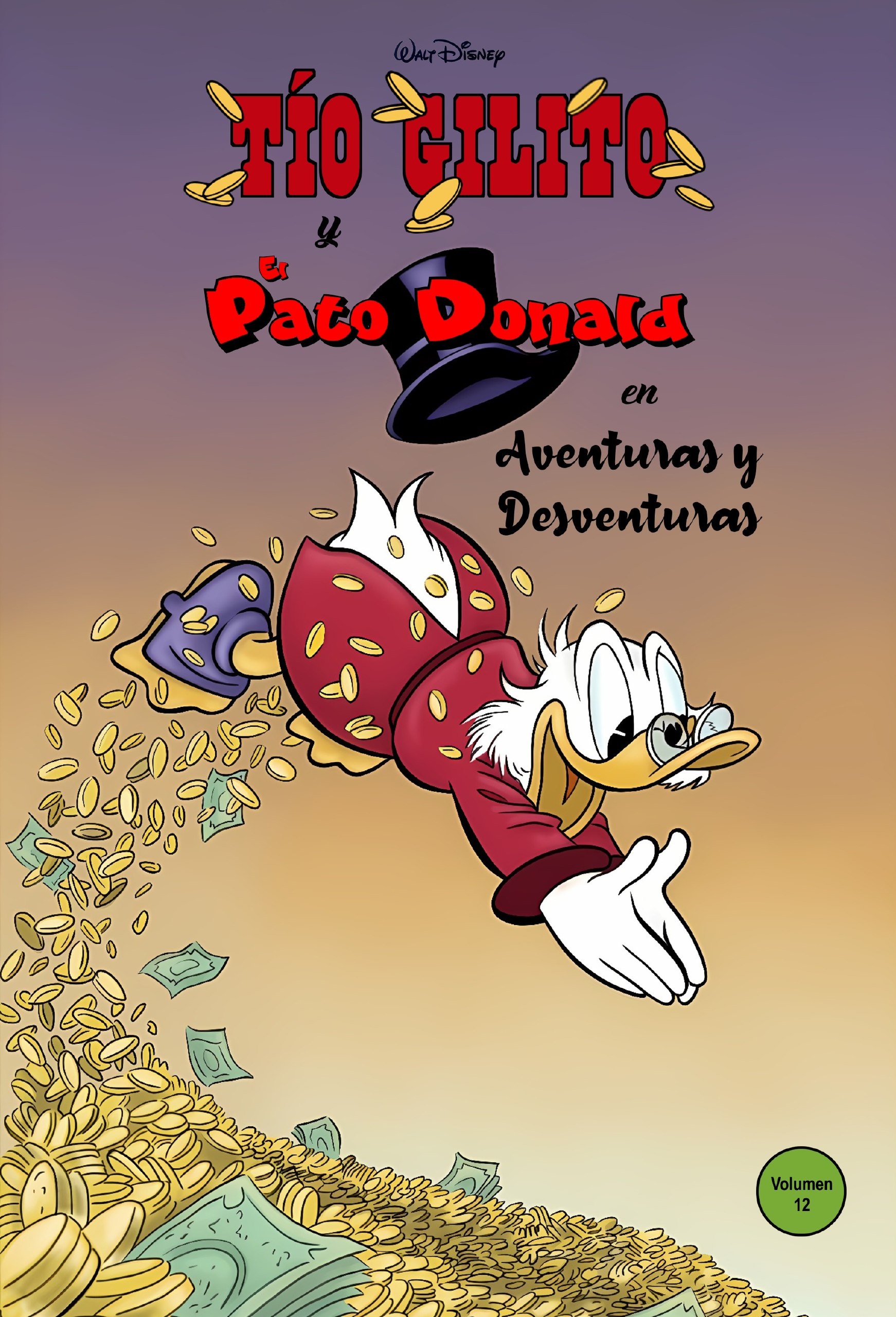 Portada ampliada de Tío Cillito y Paco Donald en Aventuras y Desventuras