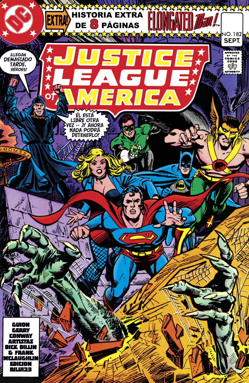 Portada ampliada de Justice League of America