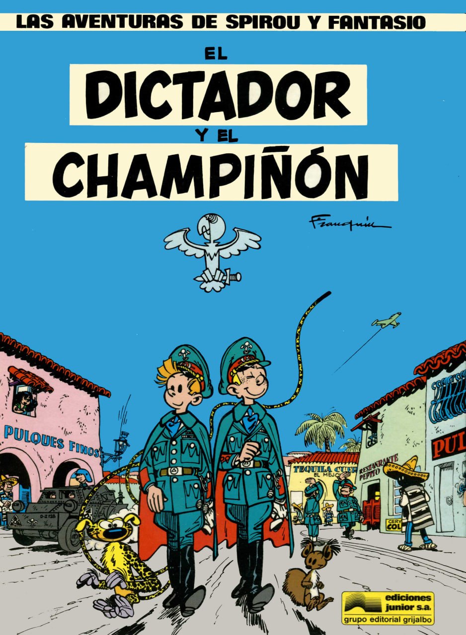 Portada ampliada de EL DICTADOR Y EL CHAMPIÑÓN