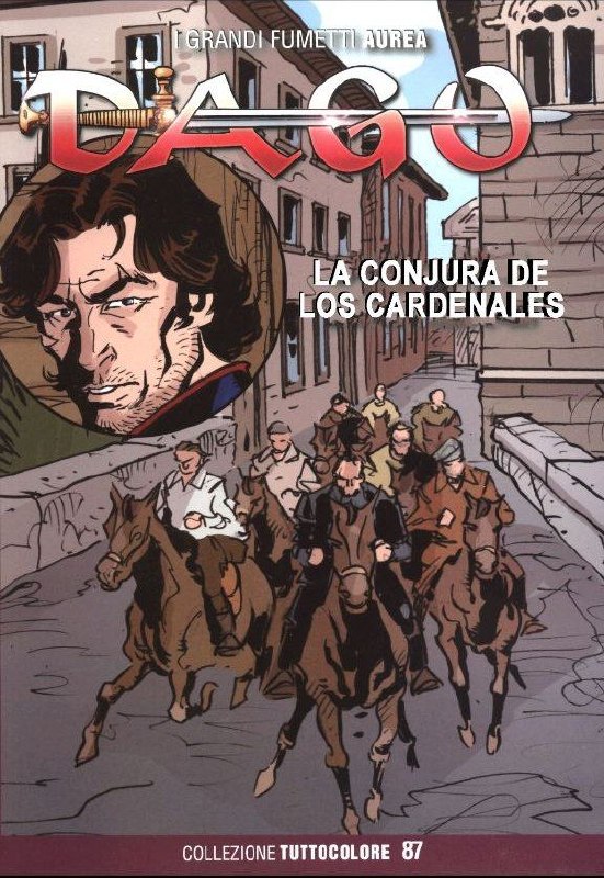 Portada ampliada de DAGO LA CONJURA DE LOS CARDENALES