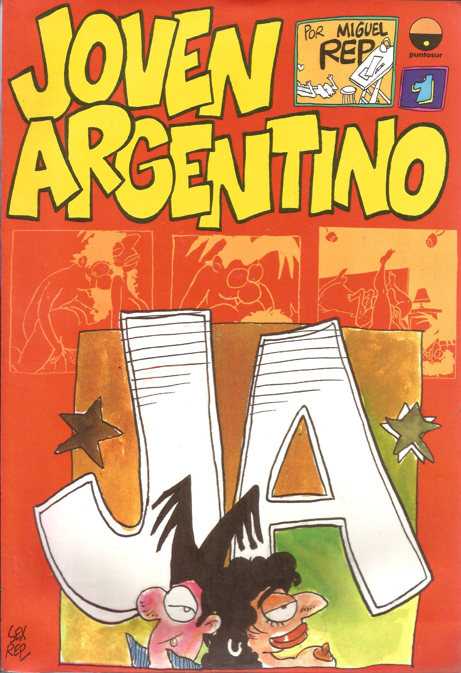 Portada ampliada de Joven Argentino