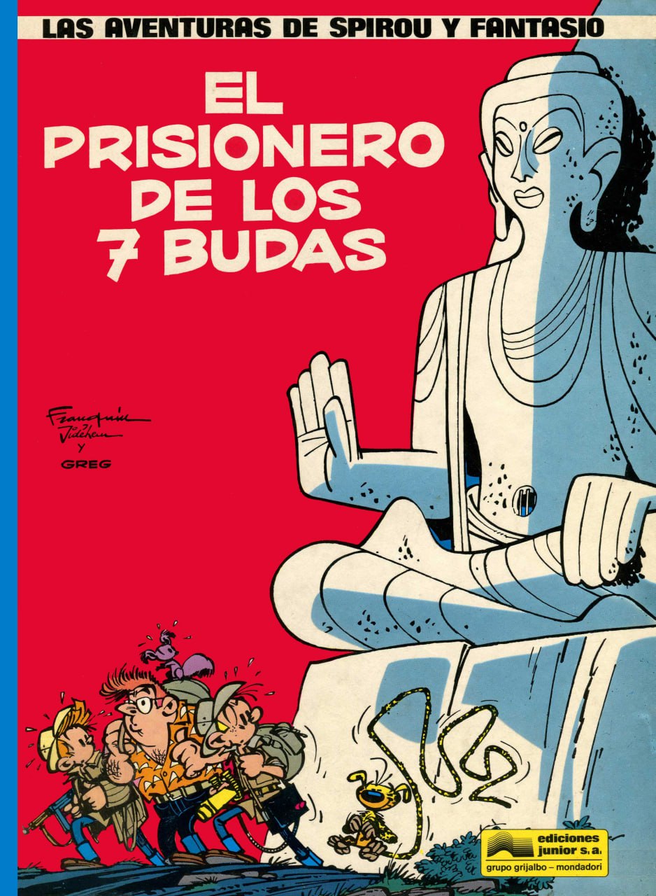 Portada ampliada de EL PRISIONERO DE LOS 7 BUDAS