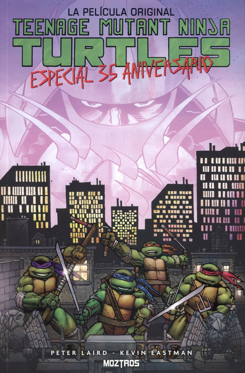 Portada ampliada de TEENAGE MUTANT NINJA TURTLES