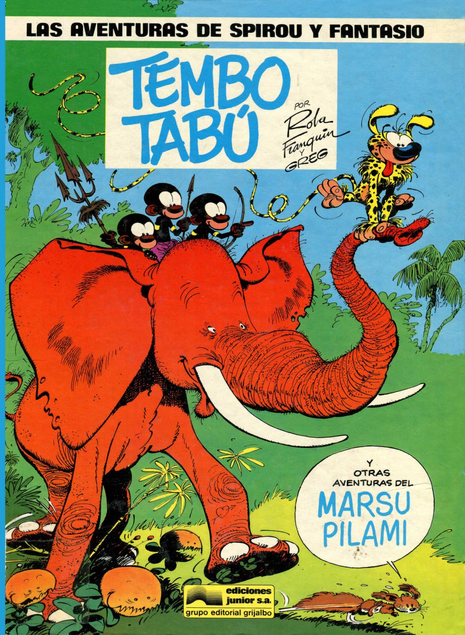 Portada ampliada de Témbo Tabú