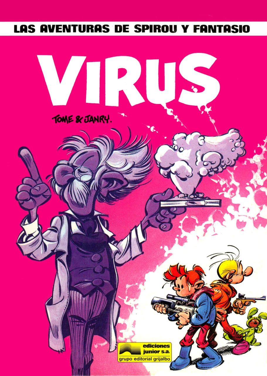 Portada ampliada de VIRUS