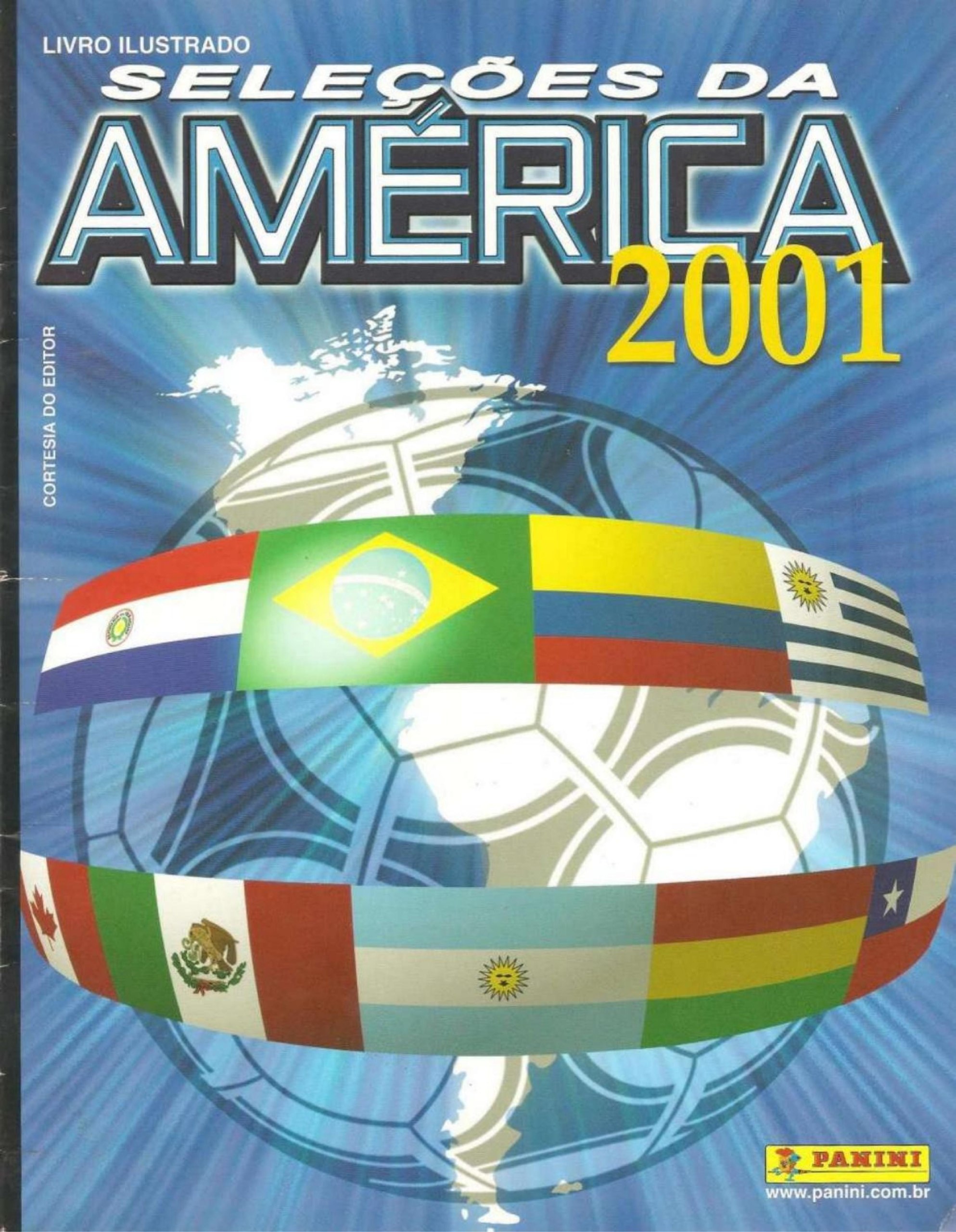 Portada ampliada de Album Copa America