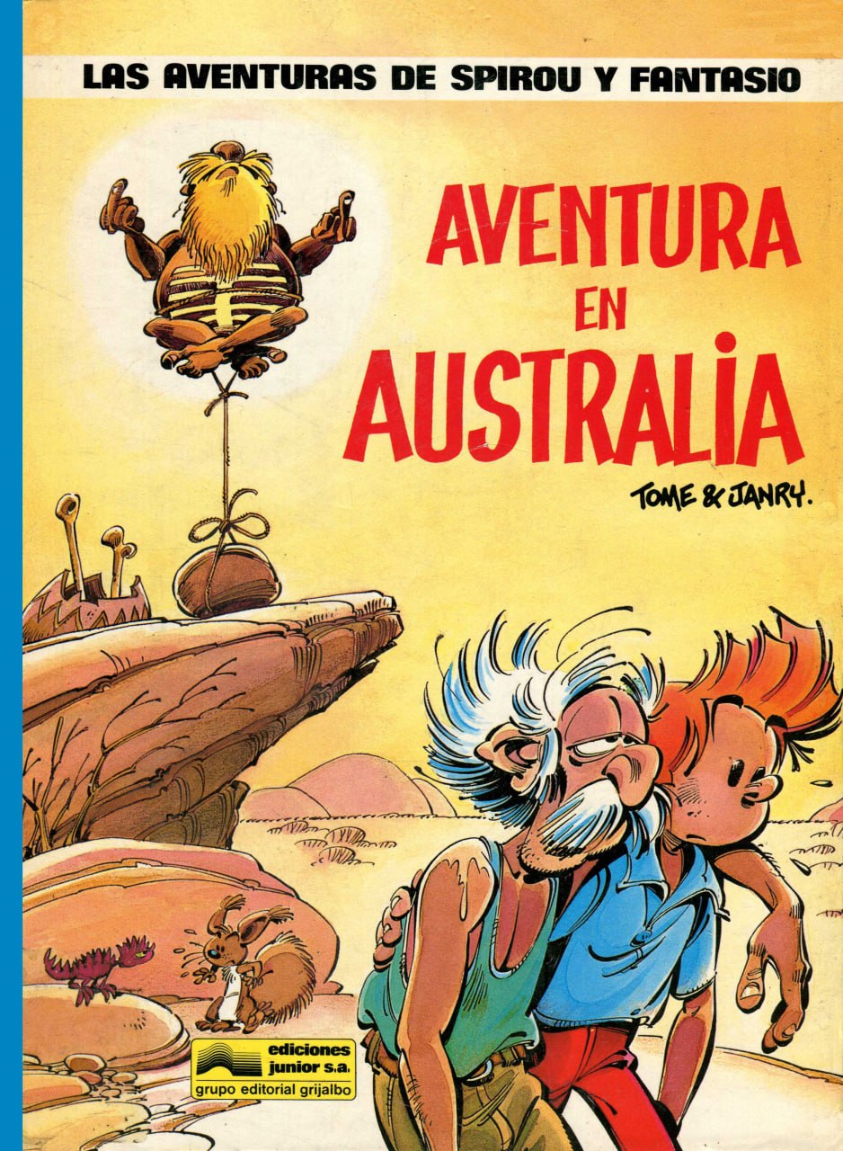 Portada ampliada de AVENTURA EN AUSTRALIA