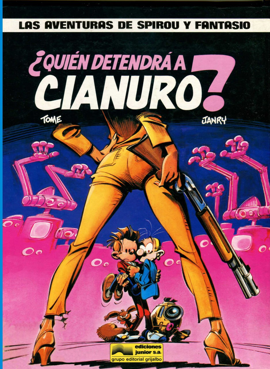 Portada ampliada de ¿QUIÉN DETENDRÁ A CIANURO?