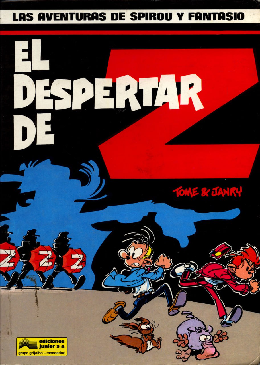 Portada ampliada de EL DESPERTAR DE Z
