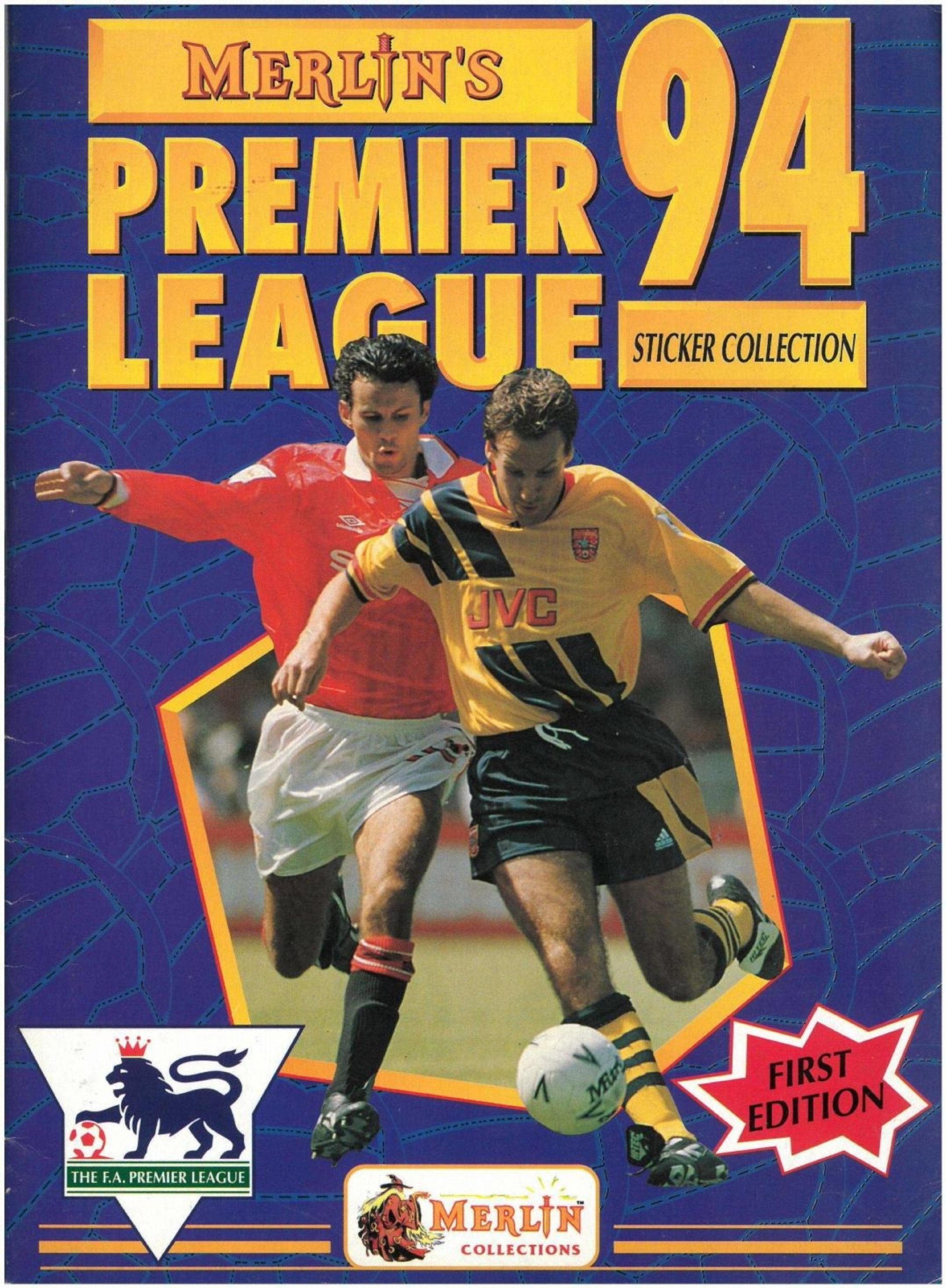 Portada ampliada de Albums Premier League