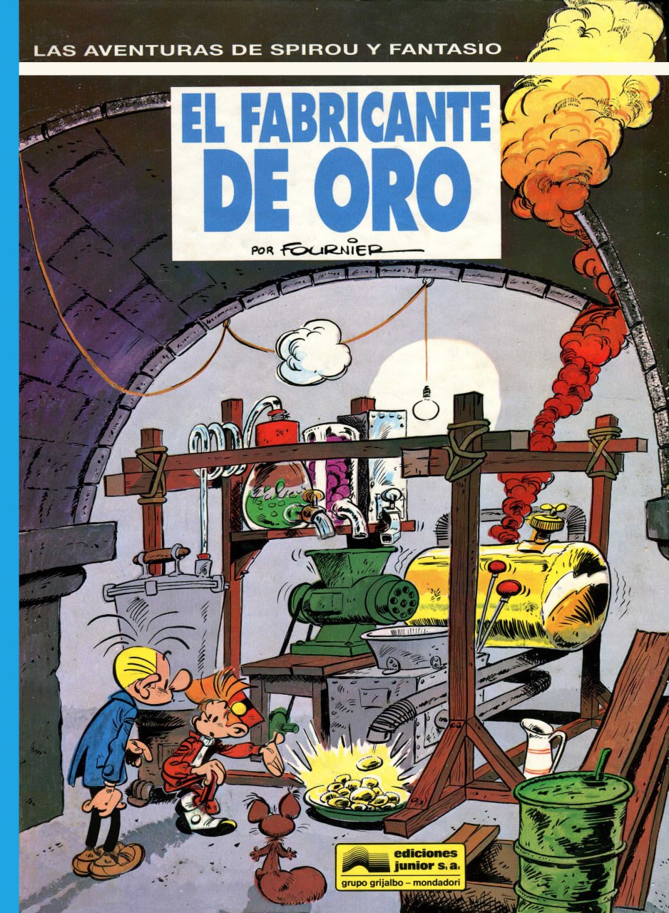Portada ampliada de EL FABRICANTE DE ORO