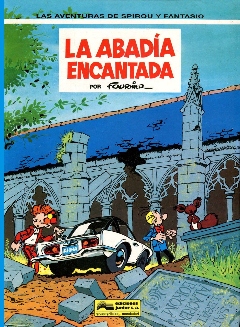 Portada ampliada de LA ABADÍA ENCANTADA