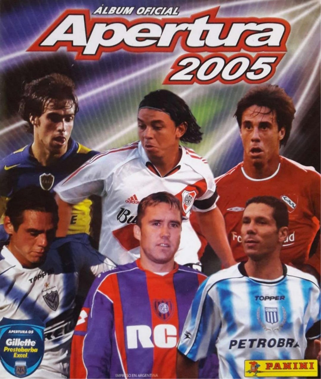 Portada ampliada de Album torneo ARgentino