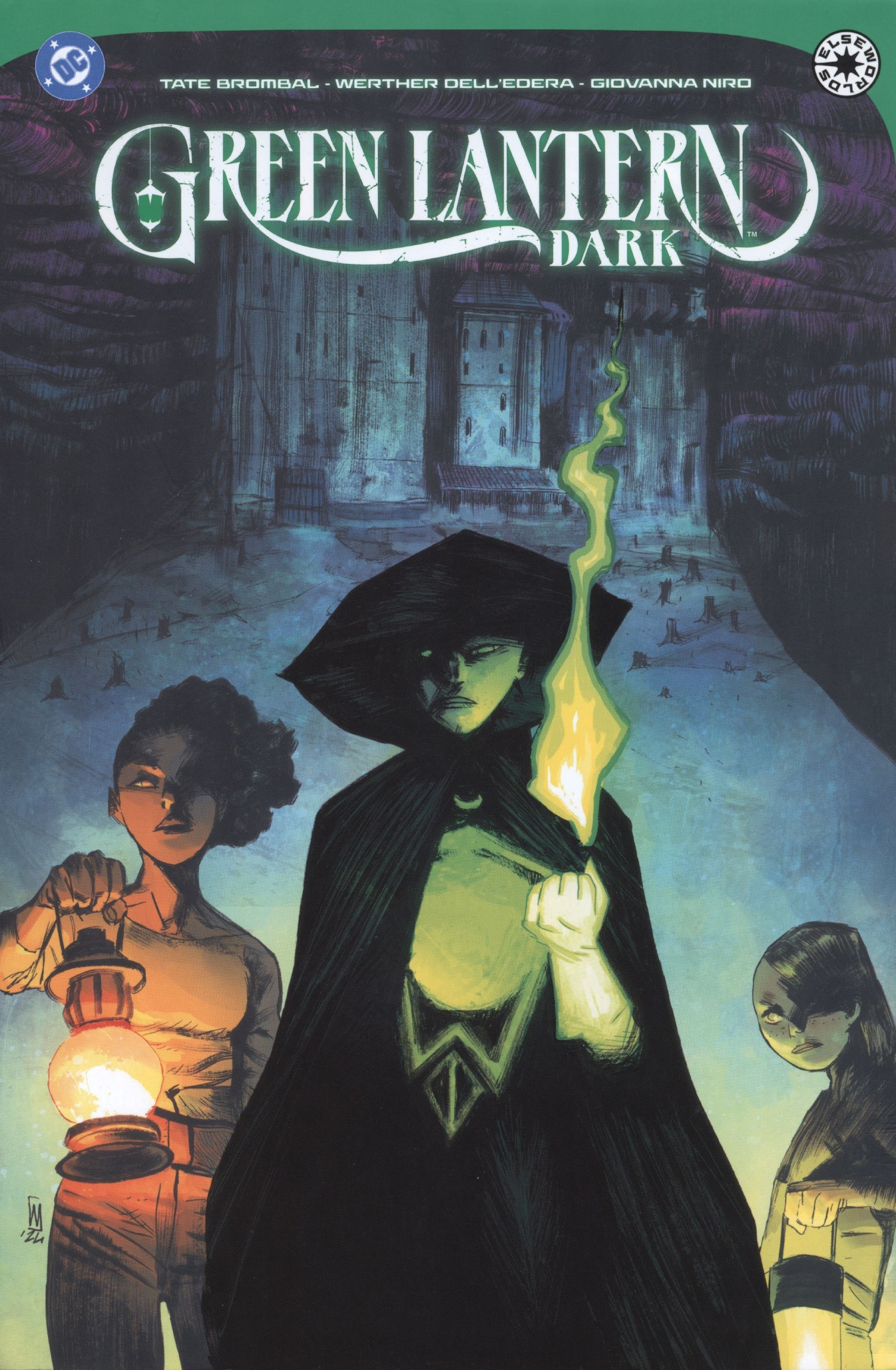 Portada ampliada de Green Lantern Dark (Panini) (Punkarra & Tildoras, CRG)