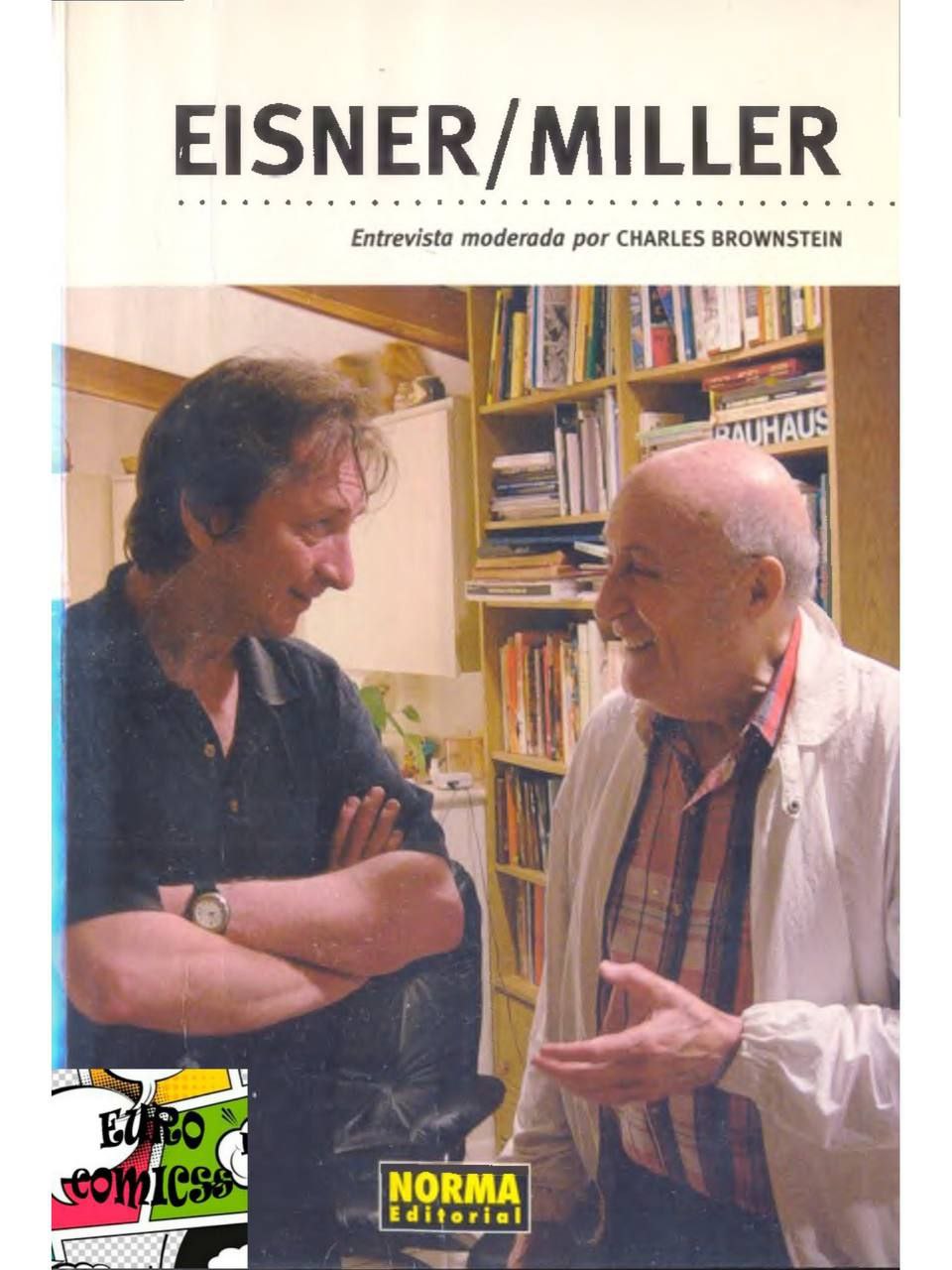 Portada ampliada de EISNER/MILLER