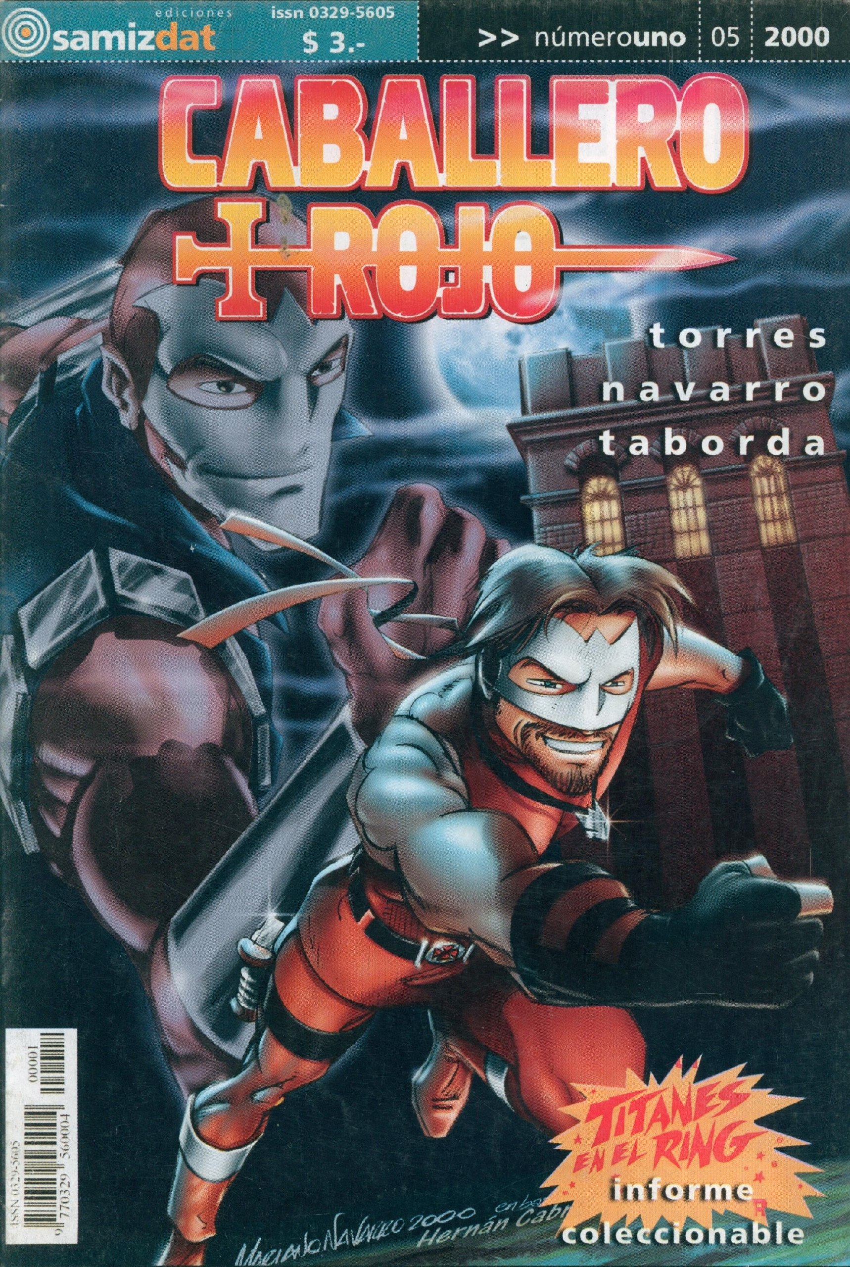 Portada ampliada de CABALLERO ROJO