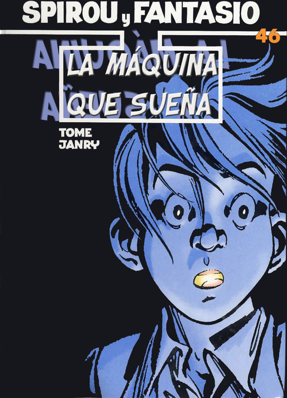 Portada ampliada de SPIROU Y FANTASIO