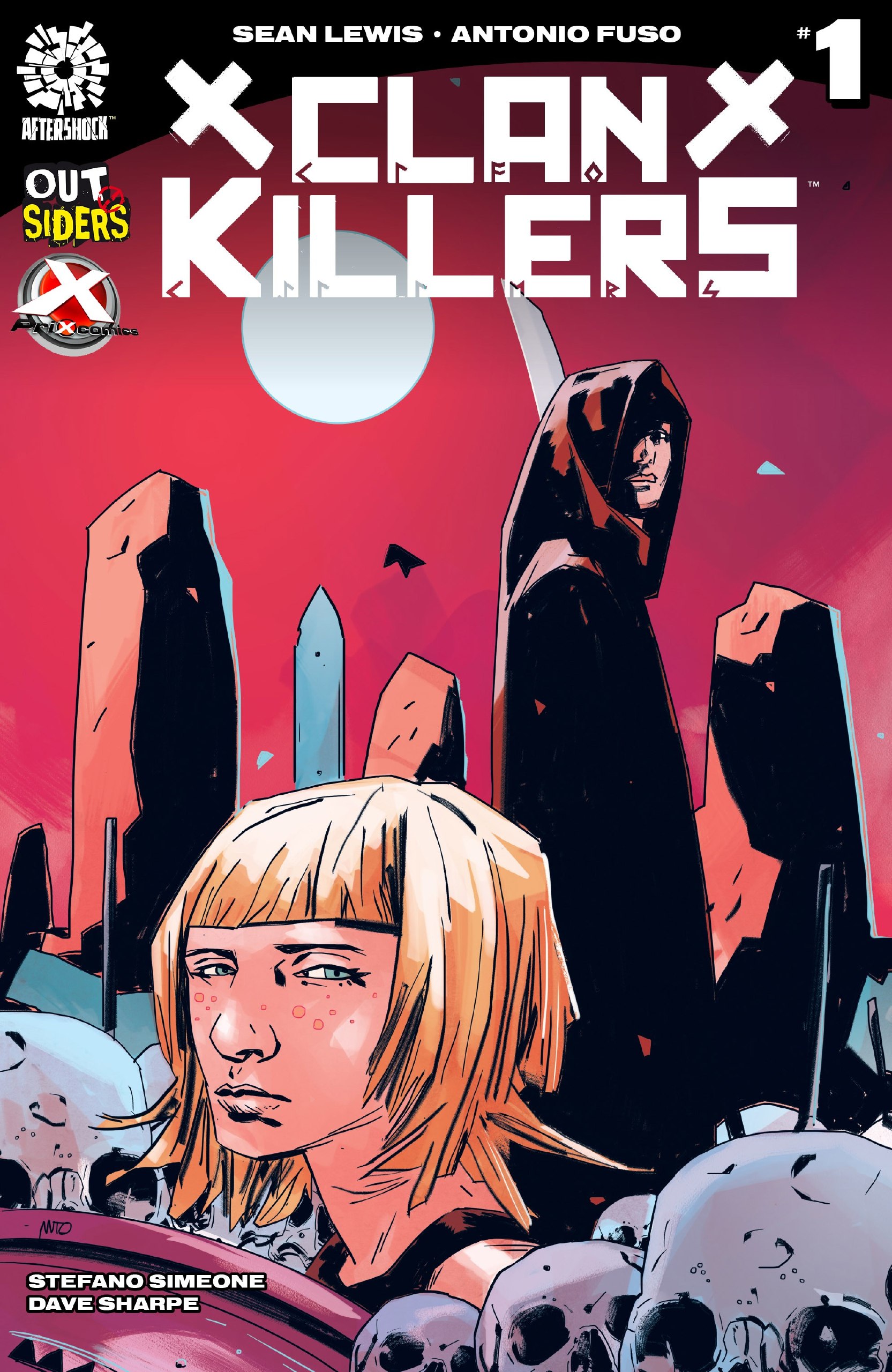Portada ampliada de X-Clan Killers