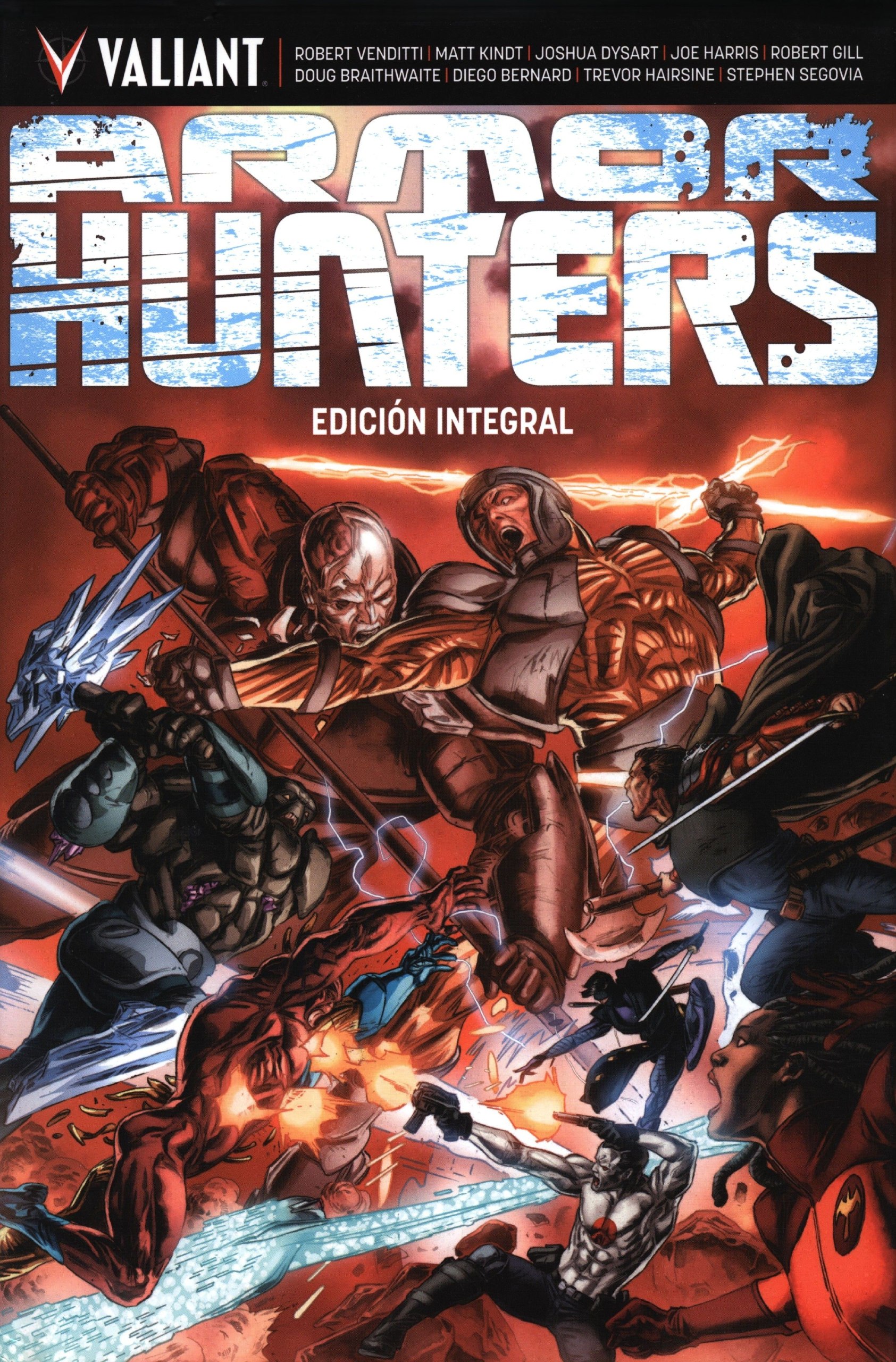 Portada ampliada de ARMORED HUNTERS