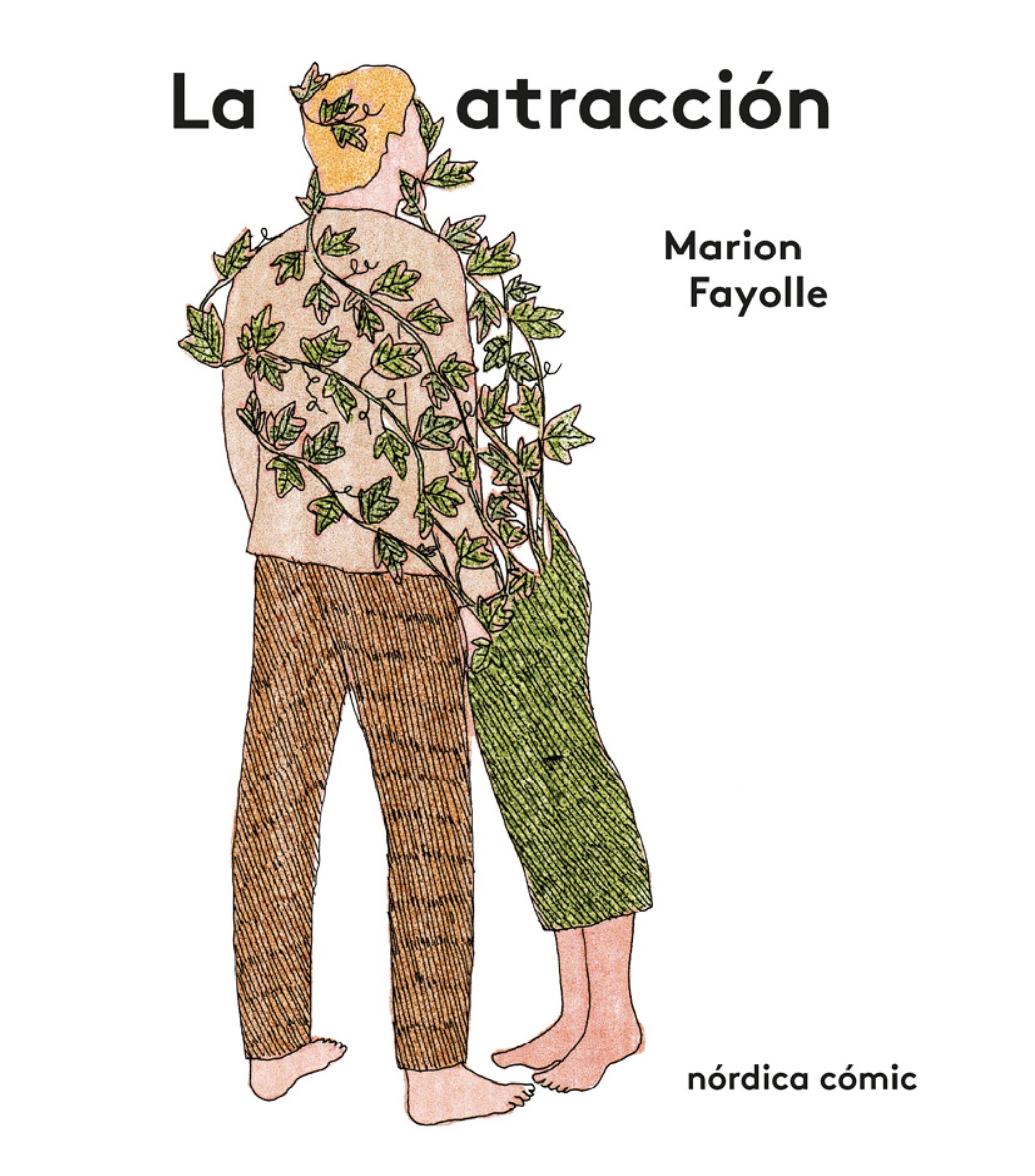 Portada ampliada de La atracción