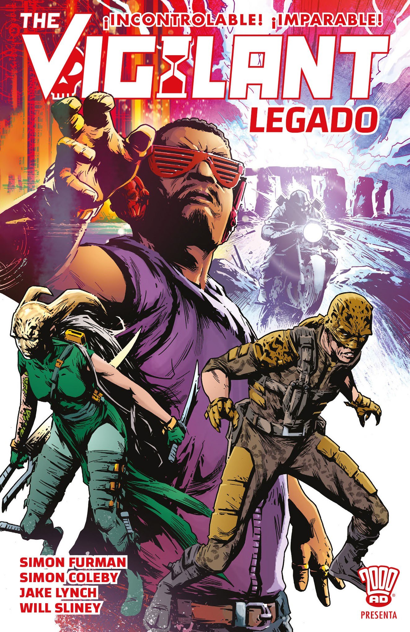 Portada ampliada de THE VIGILANT LEGADO