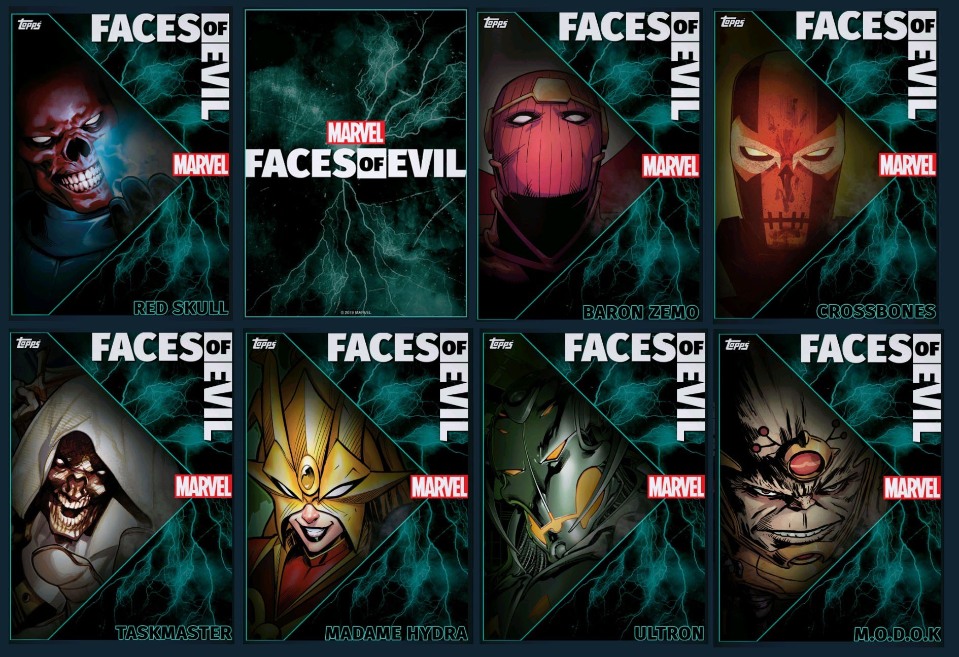 Portada ampliada de Faces of Evil