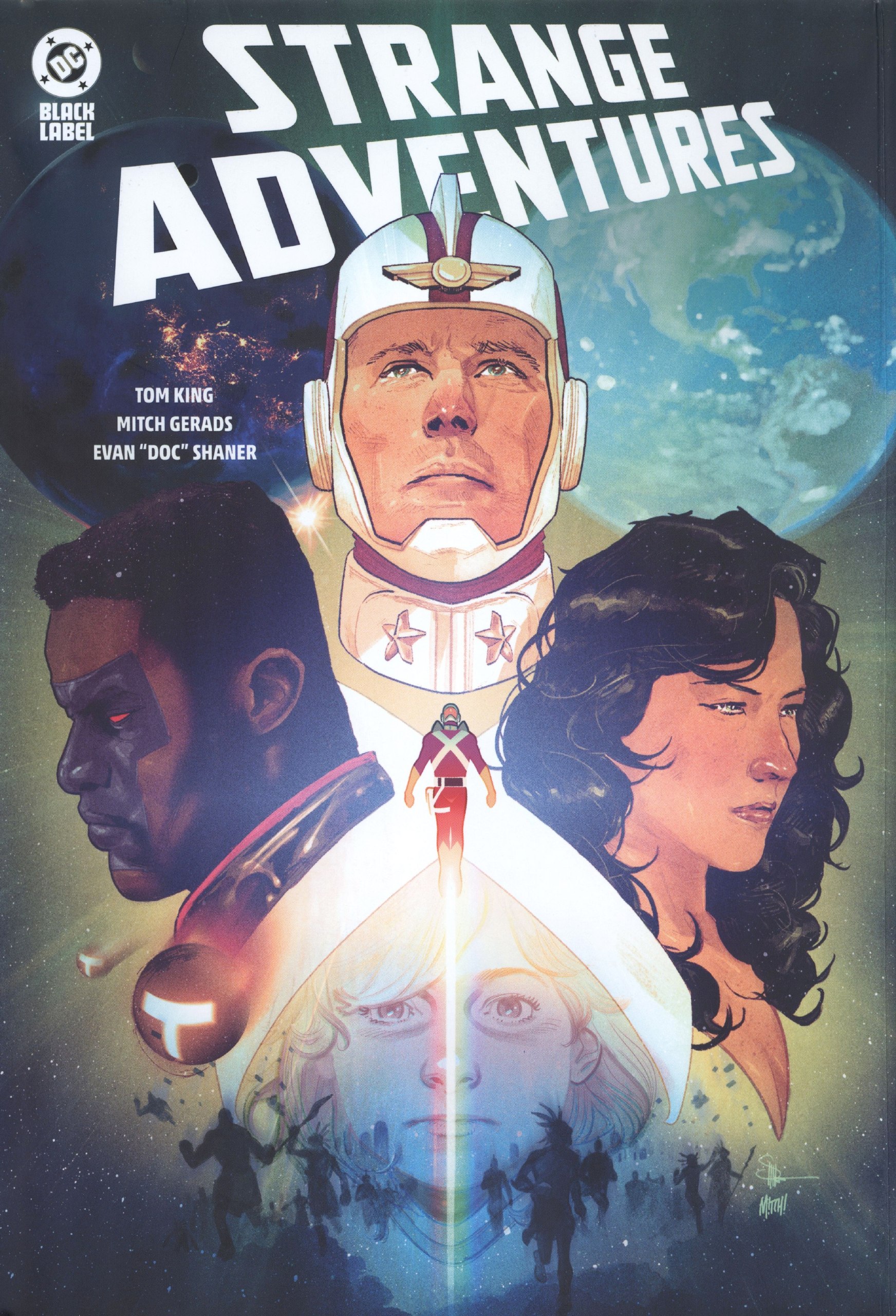 Portada ampliada de Strange Adventures