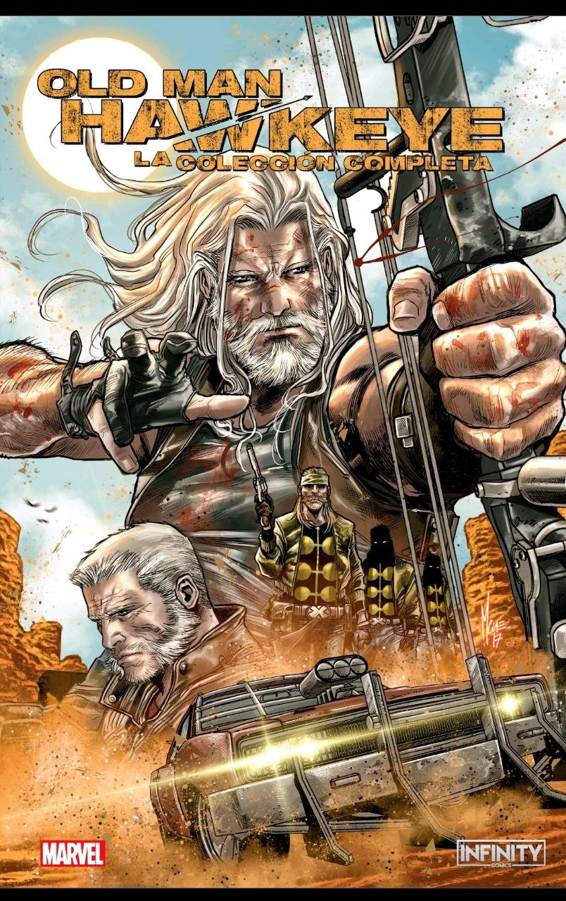 Portada ampliada de OLD MAN HAWKEYE