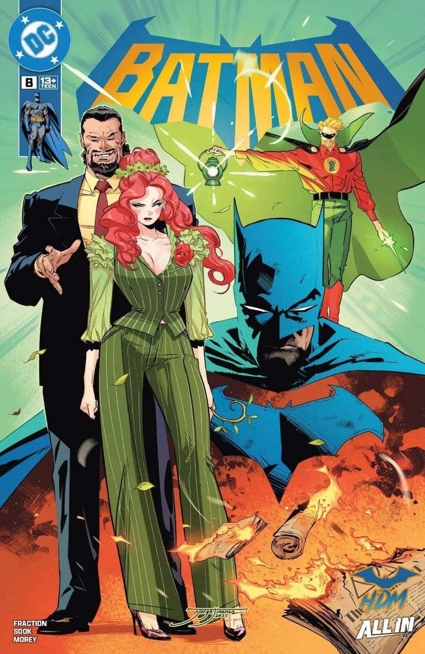 Portada ampliada de BATMAN