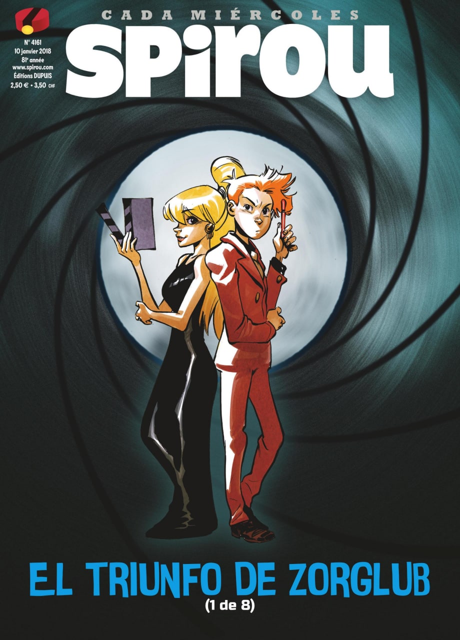 Portada ampliada de Spirou