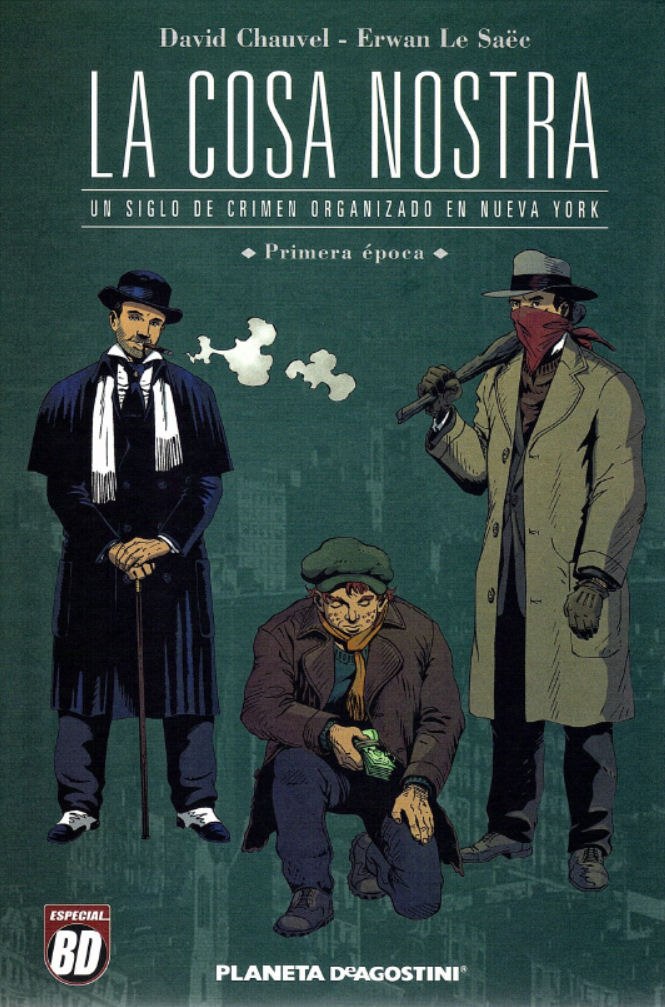 Portada ampliada de LA COSA NOSTRA