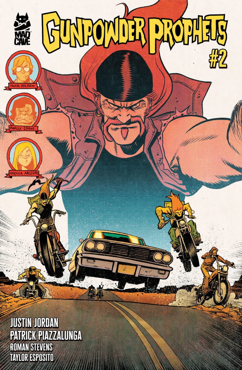 Portada ampliada de GUNPOWDER PROPHETS #2