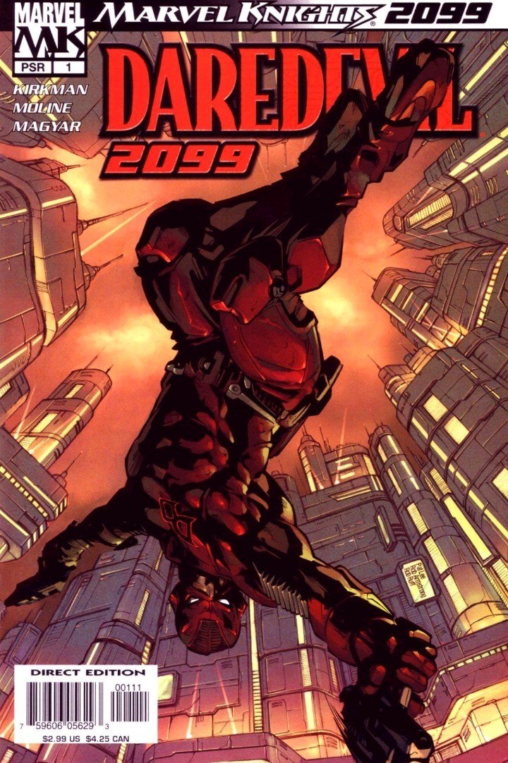 Portada ampliada de DAREDEVIL 2099