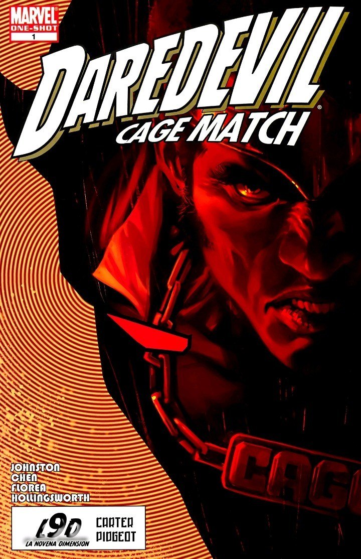 Portada ampliada de DAREDEVIL CAGE MATCH