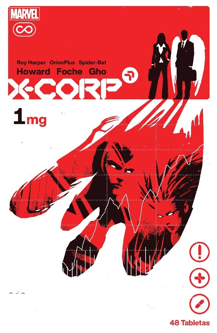 Portada ampliada de X-CORP