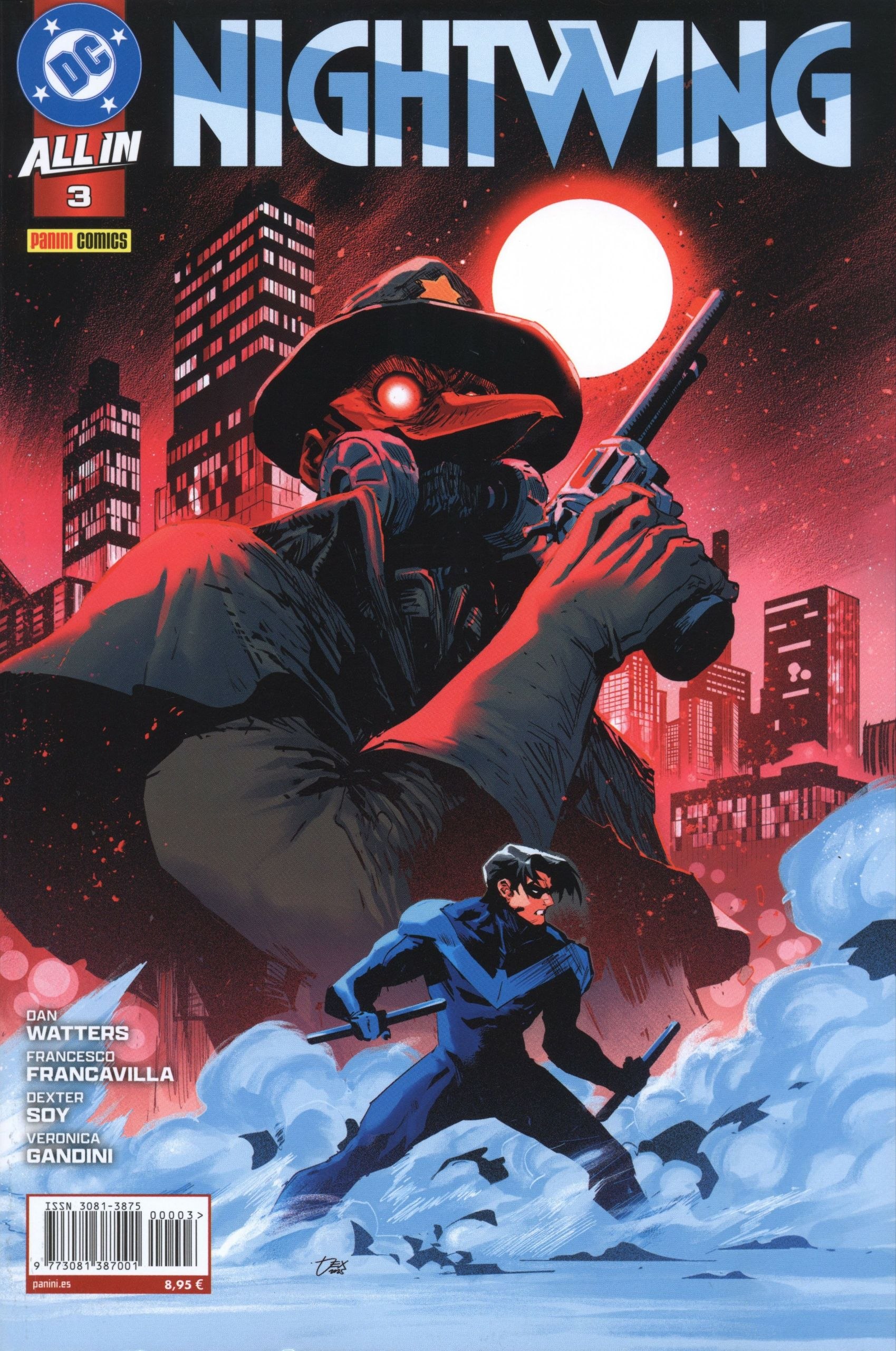 Portada ampliada de NIGHTWING