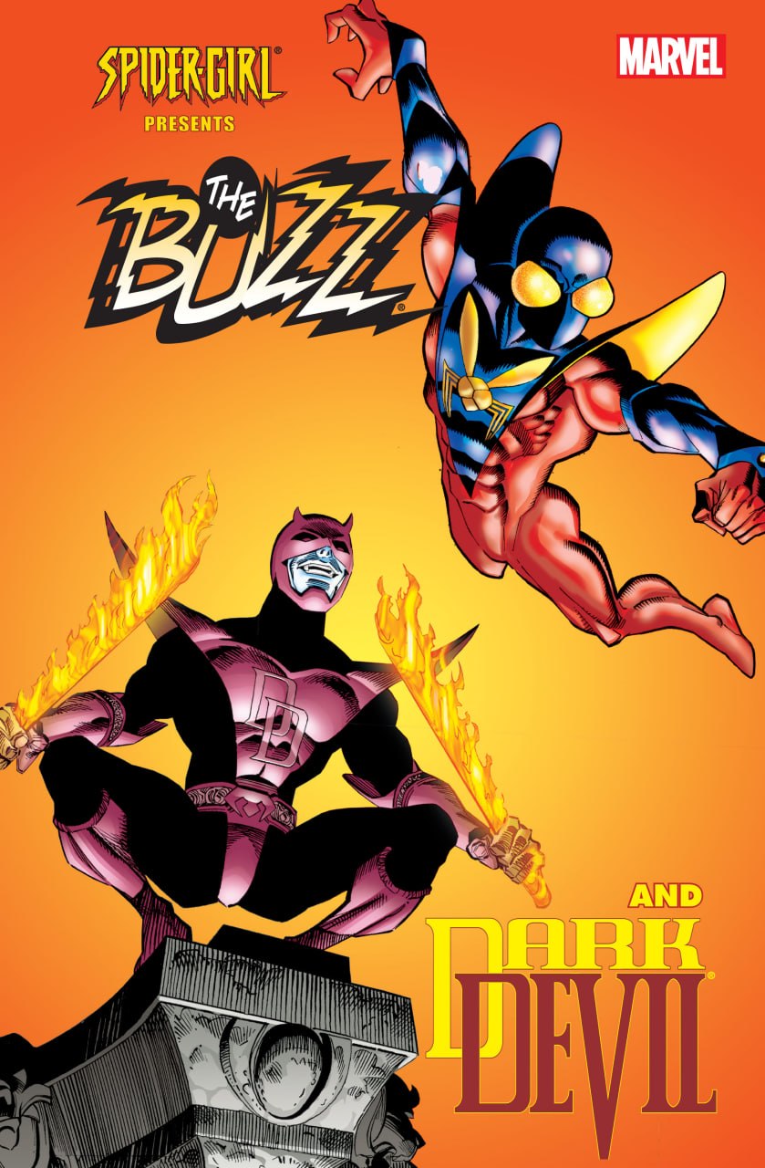 Portada ampliada de Spidergirl Presents The Buzz And Darkdevil