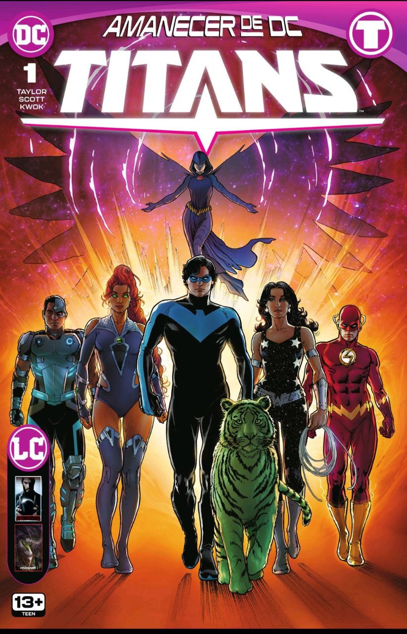 Portada ampliada de TITANS