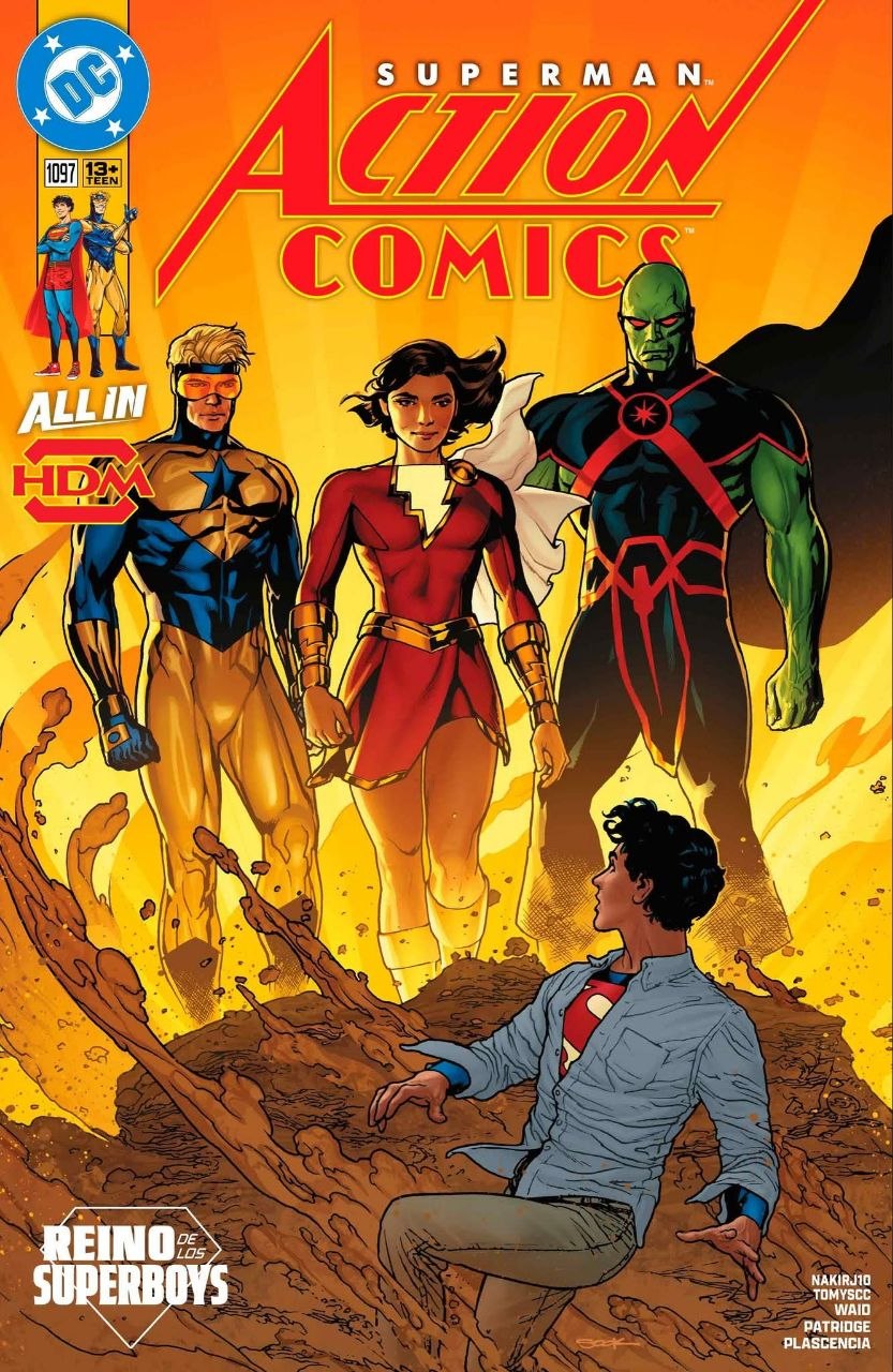 Portada ampliada de SUPERMAN ACTION COMICS