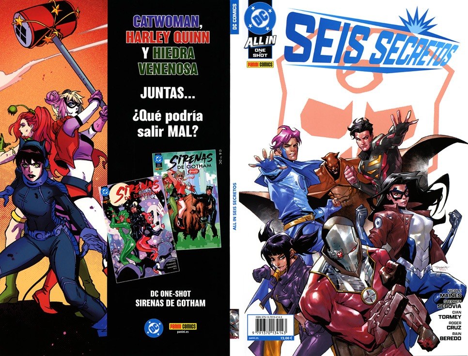 Portada ampliada de SEIS SECRETOS
