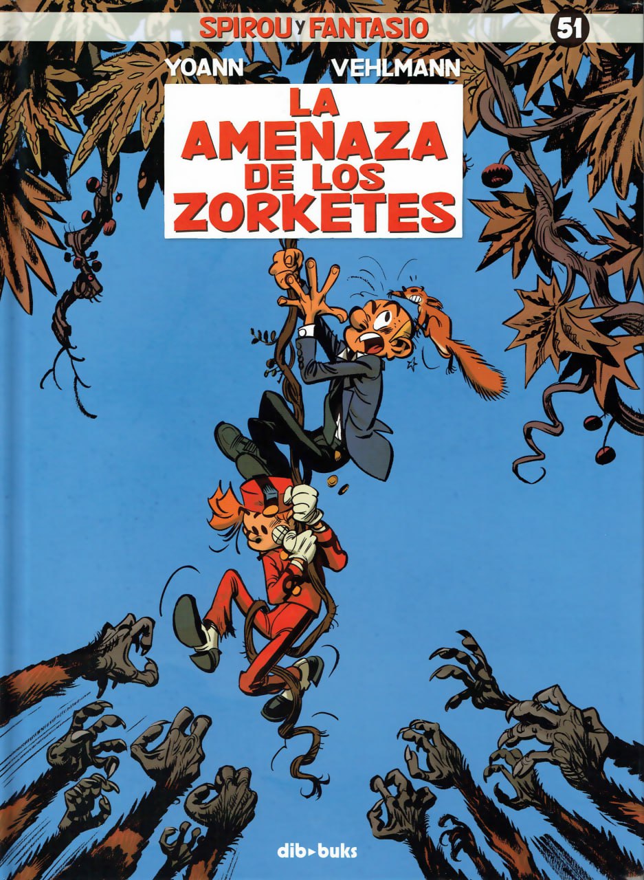 Portada ampliada de LA AMENAZA DE LOS ZORKETES