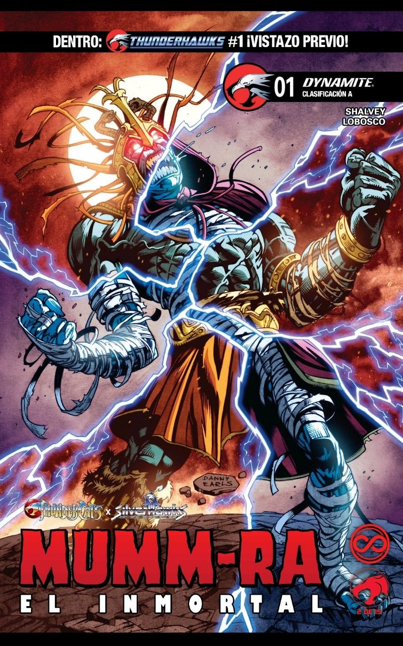 Portada ampliada de MUMM-RA EL INMORTAL