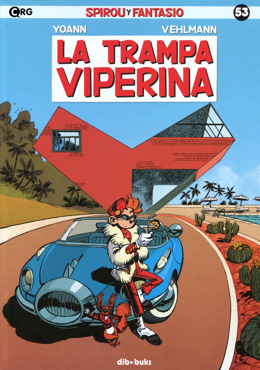 Portada ampliada de La trampa Viperina