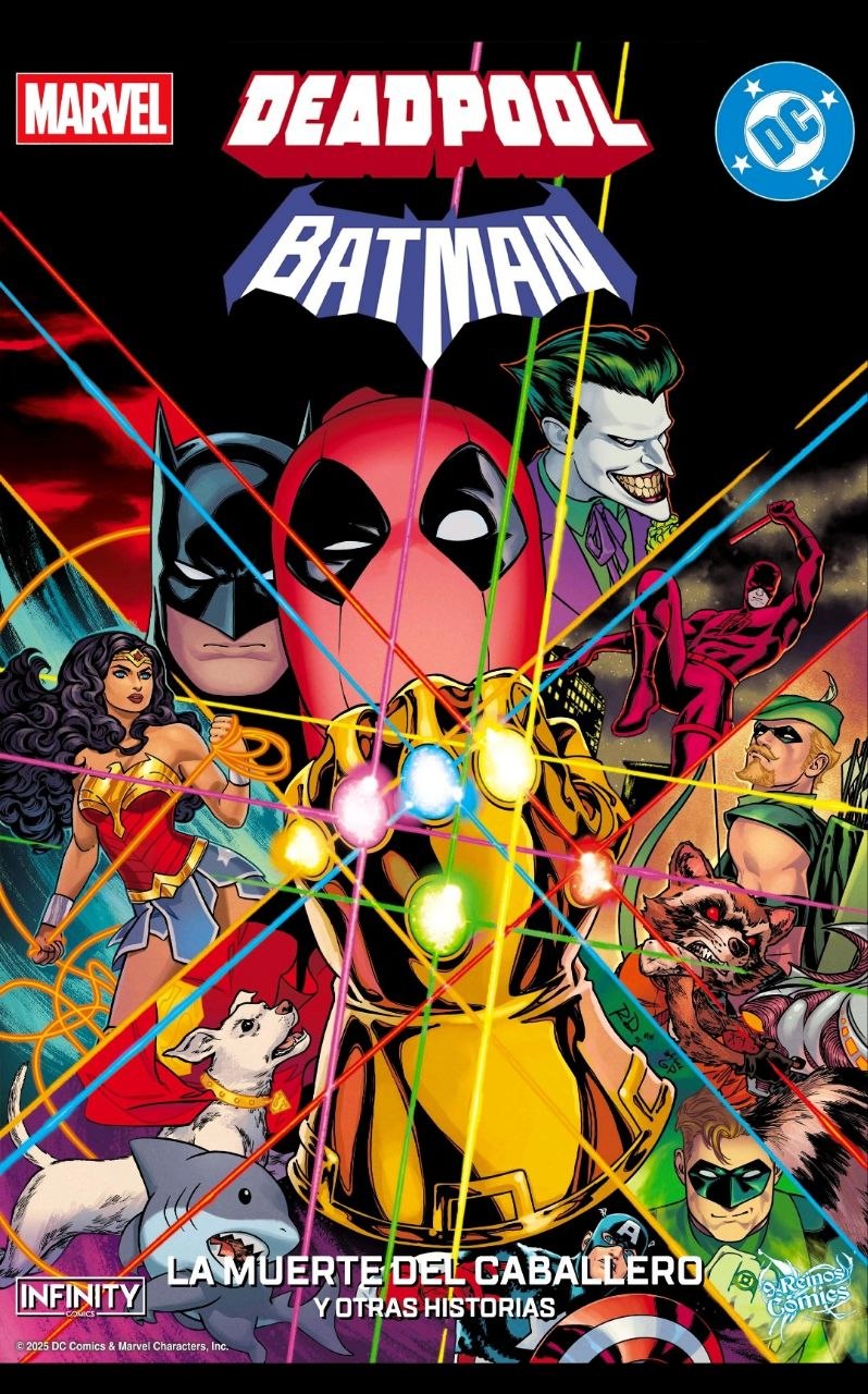 Portada ampliada de DEADPOOL VS BATMAN