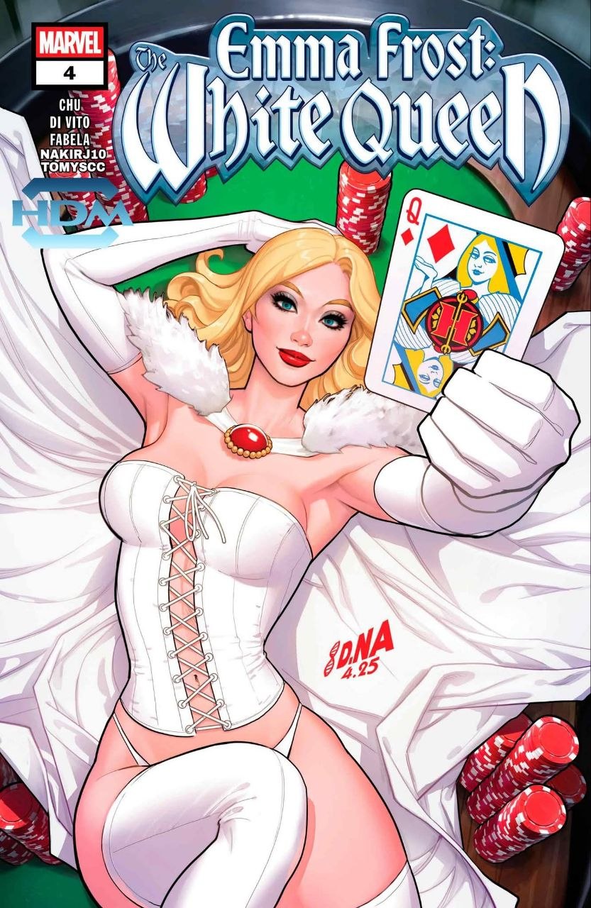 Portada ampliada de Emma Frost: White Queen