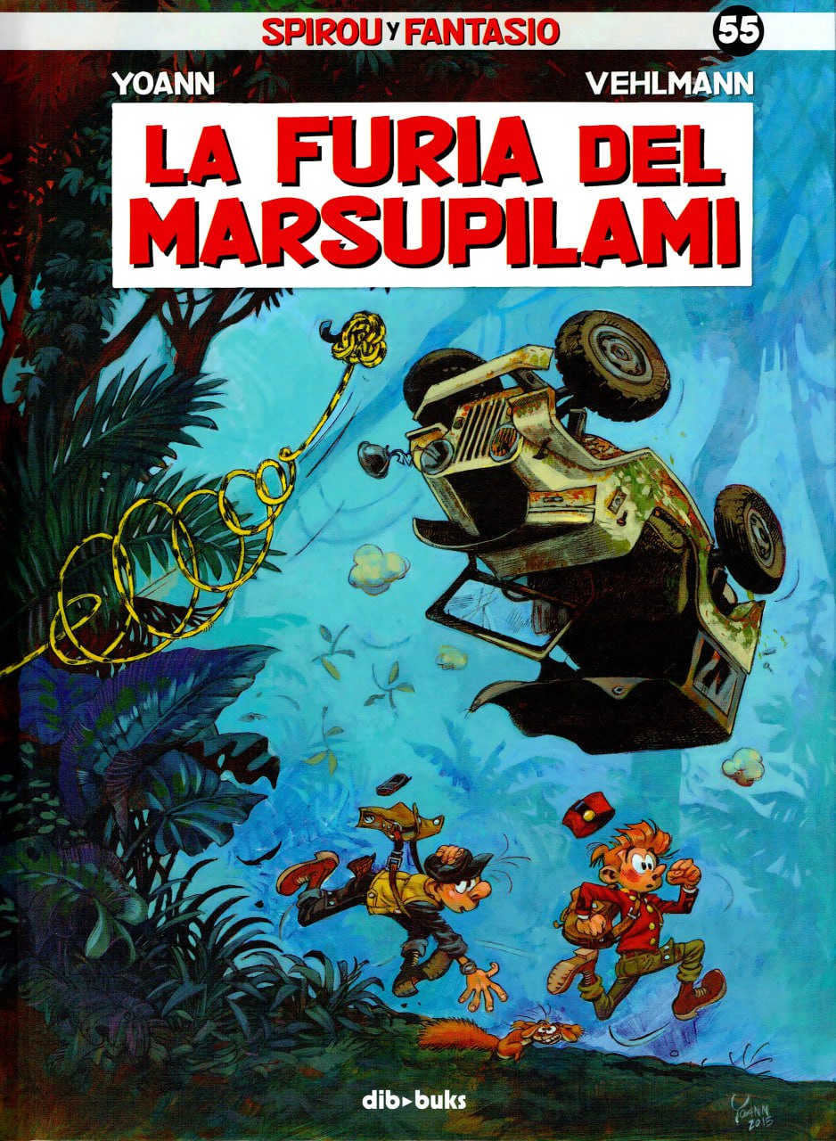 Portada ampliada de LA FURIA DEL MARSUPILAMI