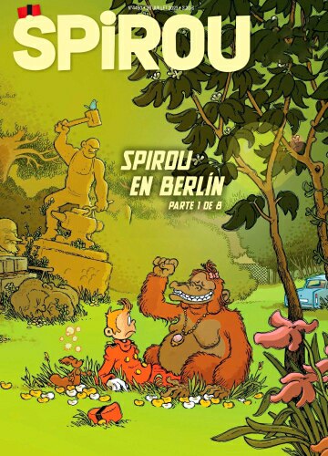 Portada ampliada de SPIROU EN BERLIN