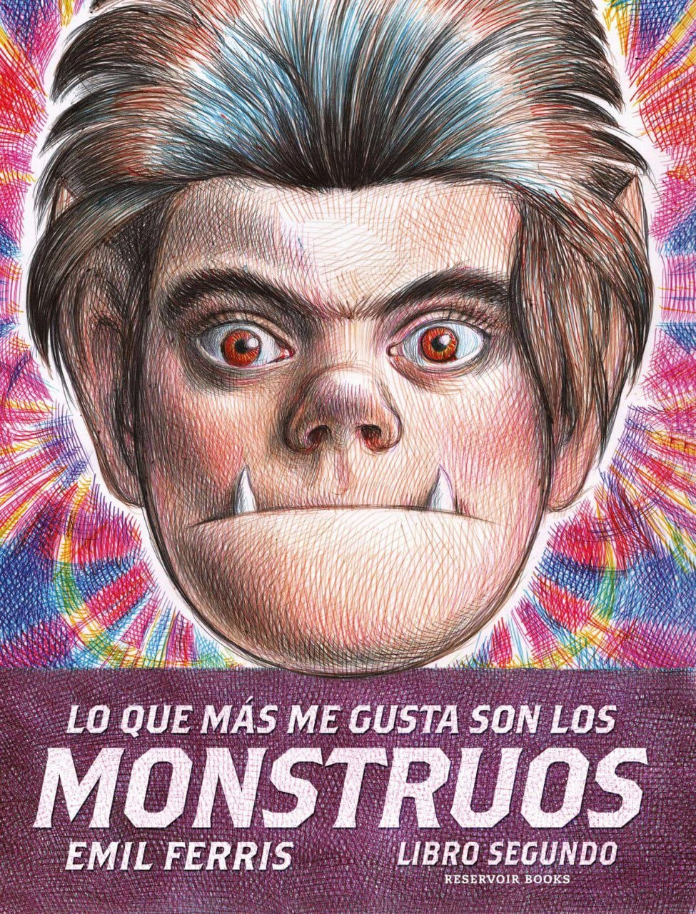 Portada ampliada de Lo que más me gusta son los monstruos