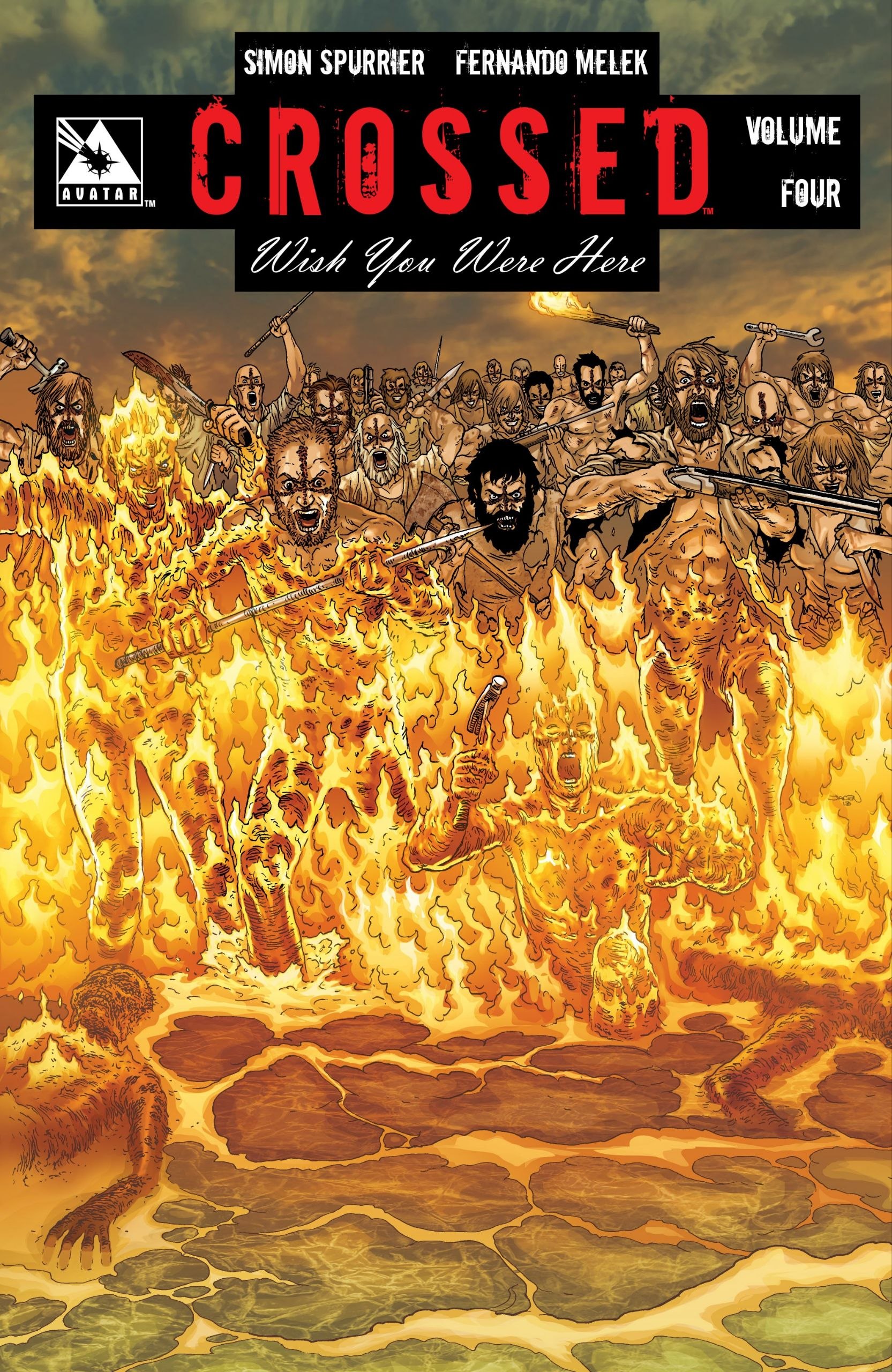 Portada ampliada de CROSSED
