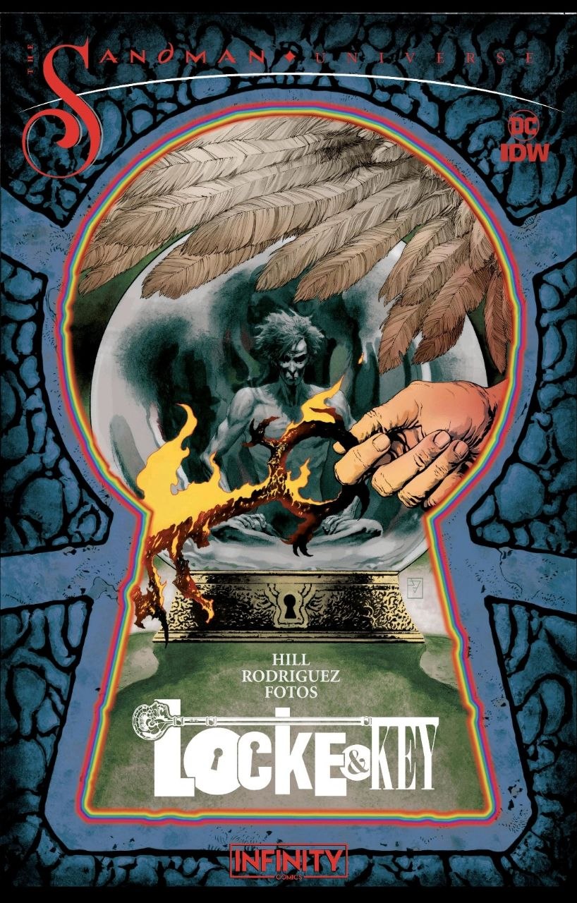 Portada ampliada de Locke & Key